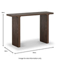 Order California Natural Wood Hallway Table with Fast Delivery