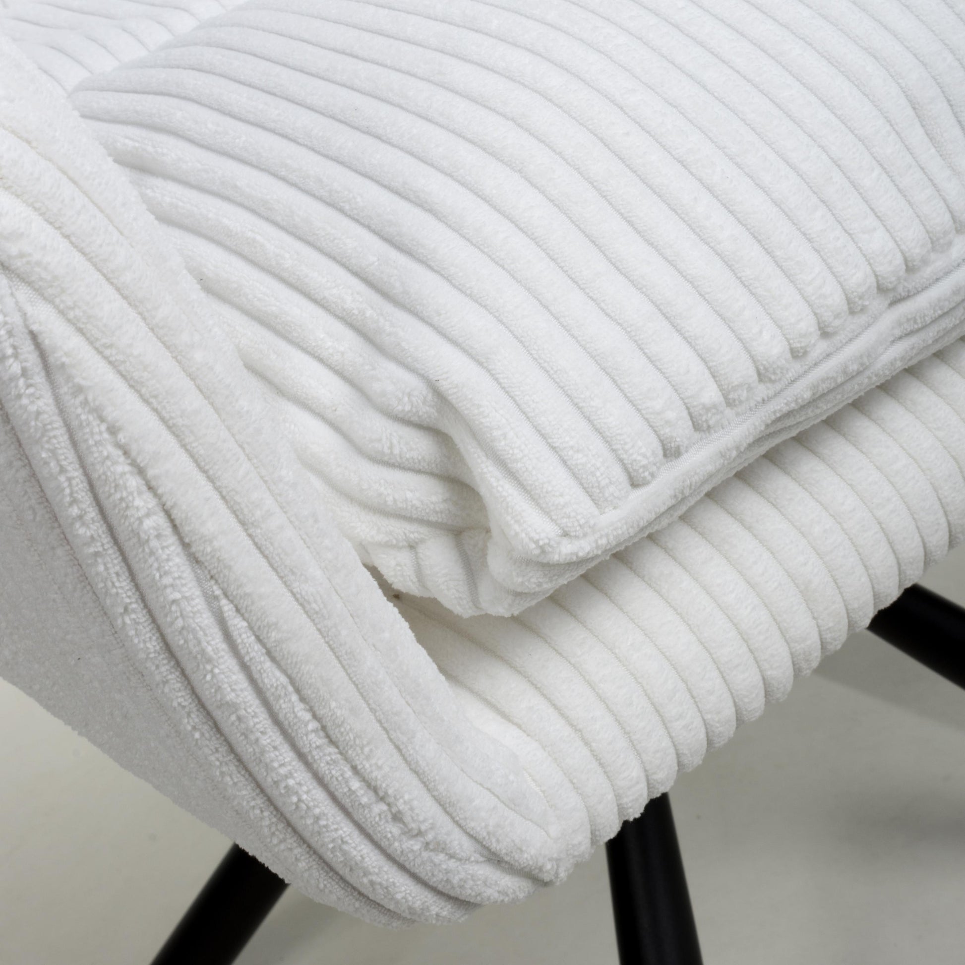 Order Cassidy Corduroy White Swivel Chair online UK