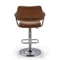 Order Cortez Leather Effect Tan Bar Stool online UK