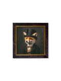 Order Count Foxalot gentleman fox framed portrait free UK delivery
