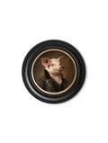 Order Duke of Truffleton vintage style round wall art free UK delivery