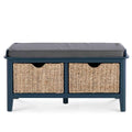 Order Harrogate Blue Storage Bench UK