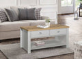 Order Highgate 2 Drawer Grey Coffee Table - Blythe Living