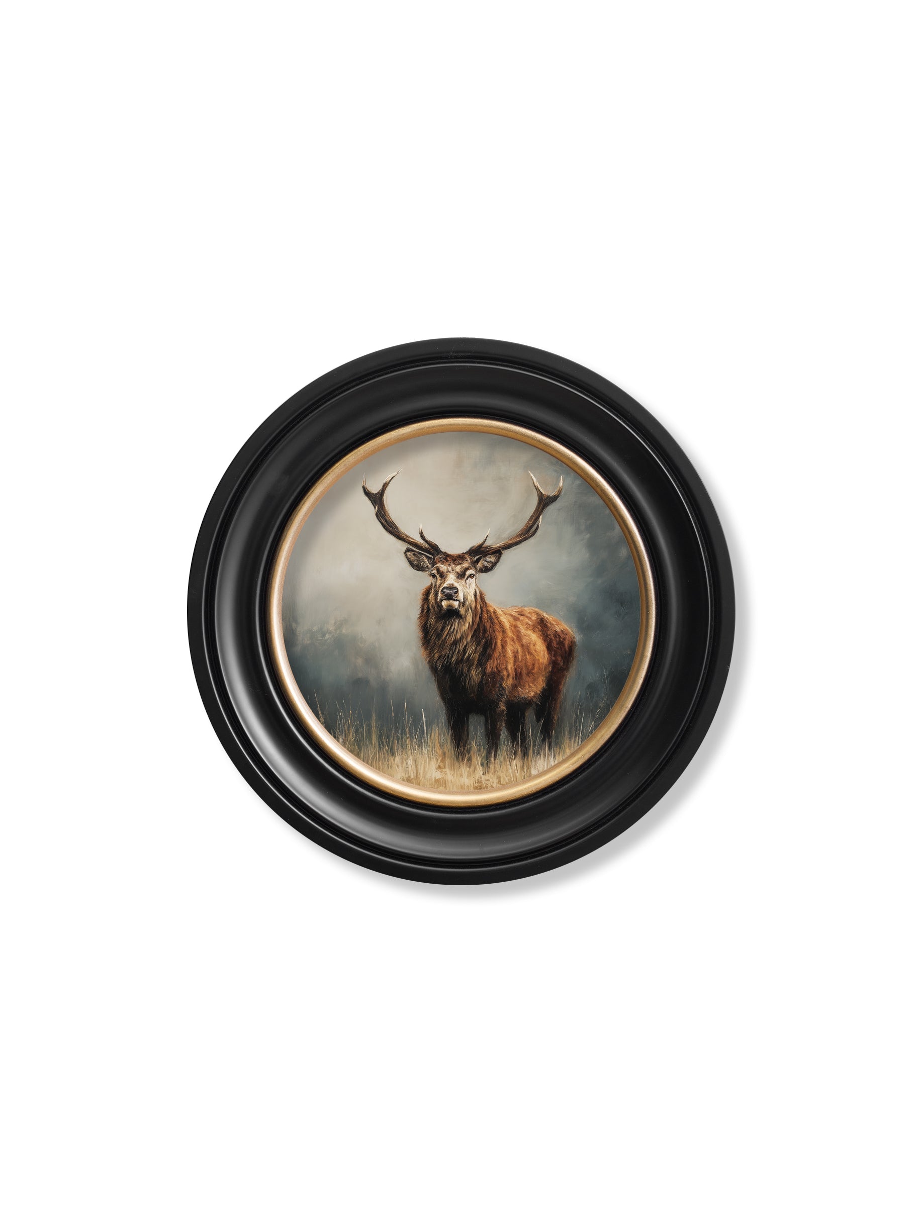 Order Highland Stag Oxford Round Frame free UK delivery online
