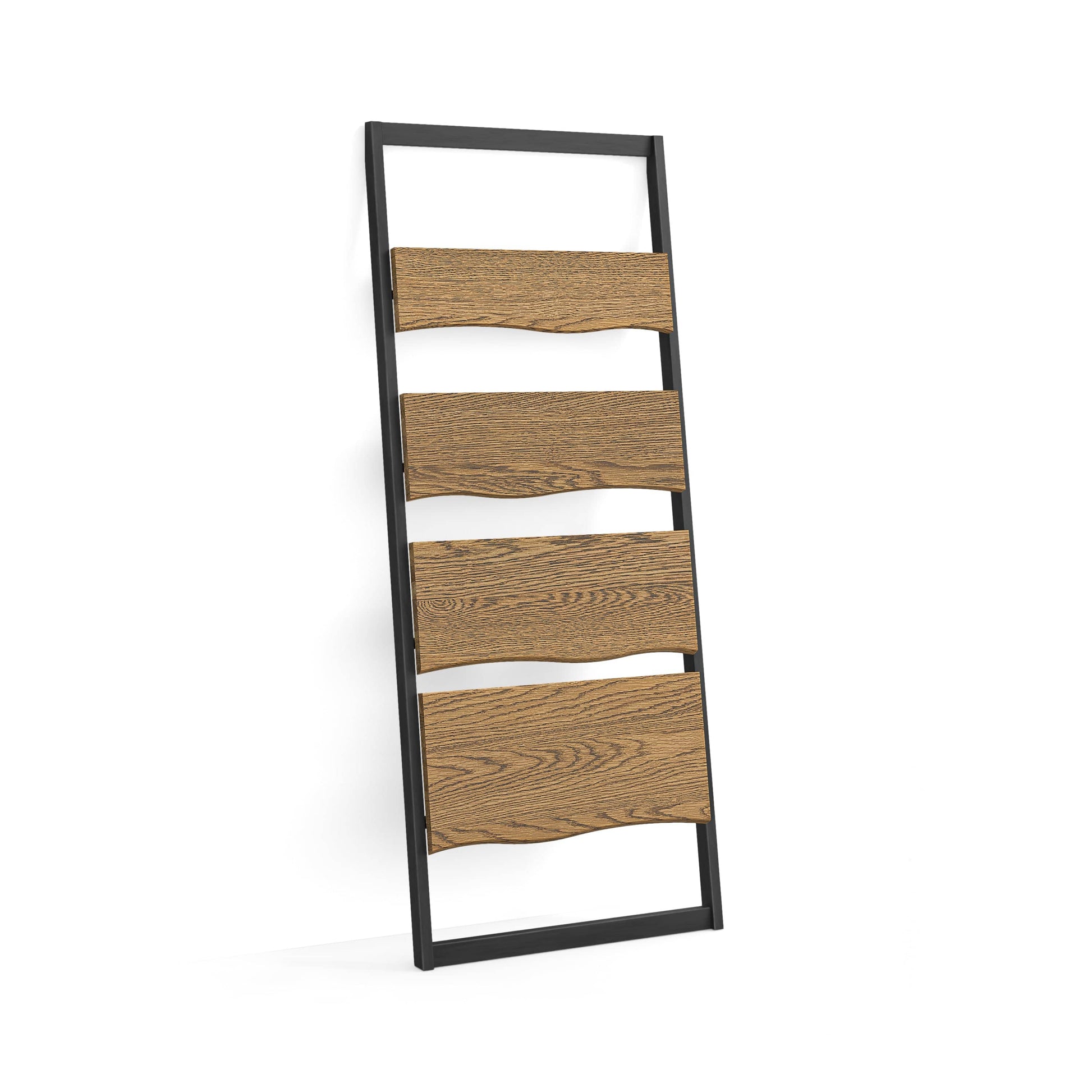 Order Leaning Oak Ladder Bookshelf - Best Price | Blythe Living