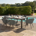 Order Maze Ambition 6-10 Seat Extending Dining Set patio dining solution
