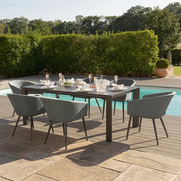 Order Maze Ambition 6-10 Seat Extending Dining Set patio dining solution