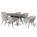 Order Maze Ambition 6 seat oval dining table today