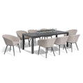 Order Maze Ambition 8 seat dining set with fire pit