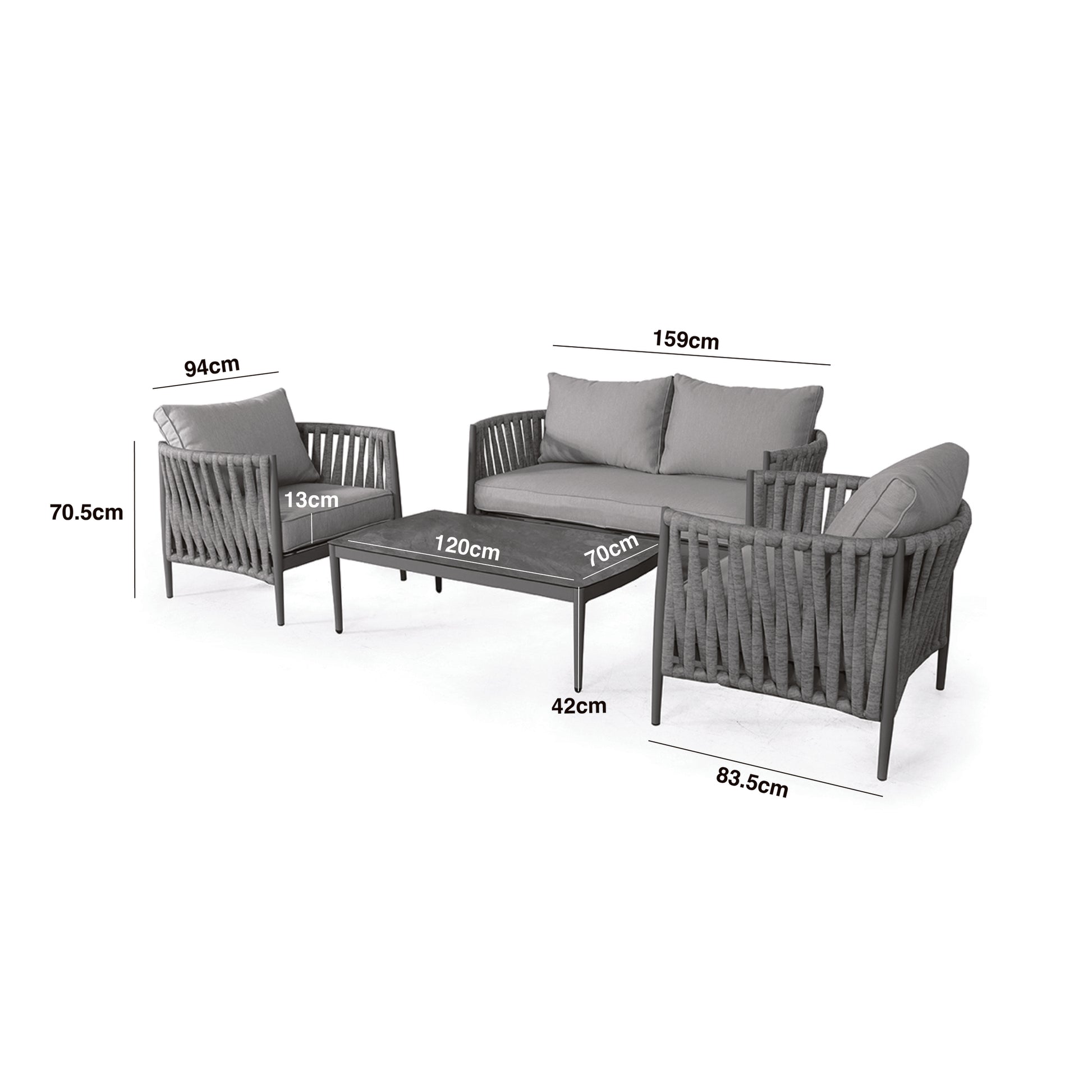 Order Maze Milan two seat outdoor sofa set today