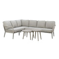 Order Maze Monaco large corner sofa set with coffee tables