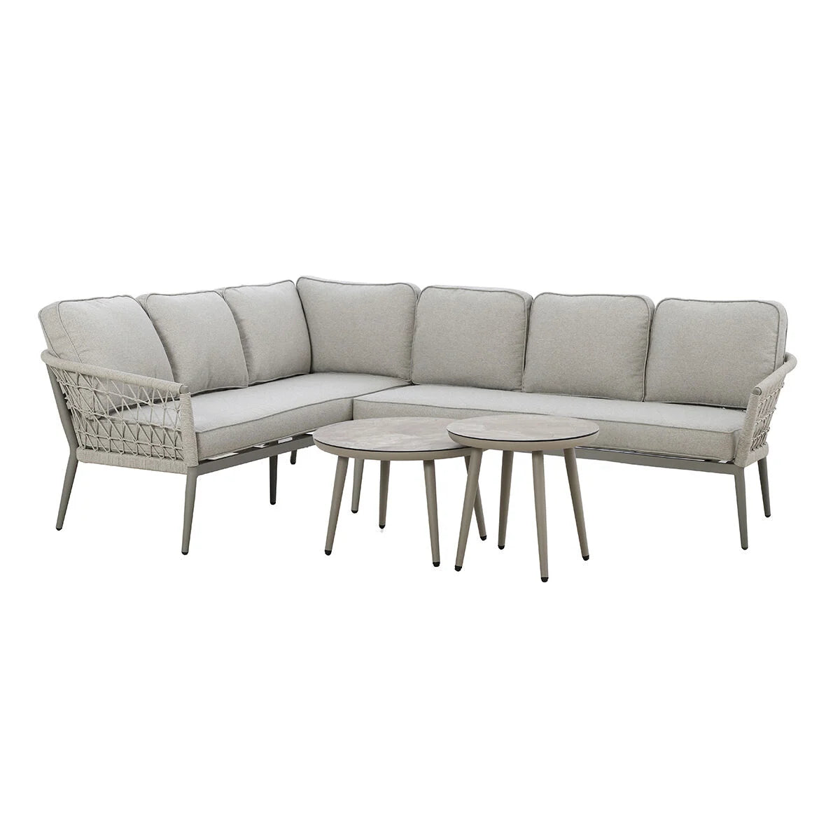 Order Maze Monaco large corner sofa set with coffee tables