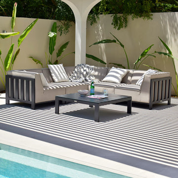 Order Maze Outdoor Fabric Ibiza Small Corner Sofa Set