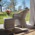 Order Maze Oxford 3 Piece Rattan Bistro Set with free UK delivery
