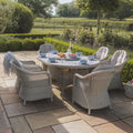 Order Maze Oxford 6 Seat Oval Dining Set