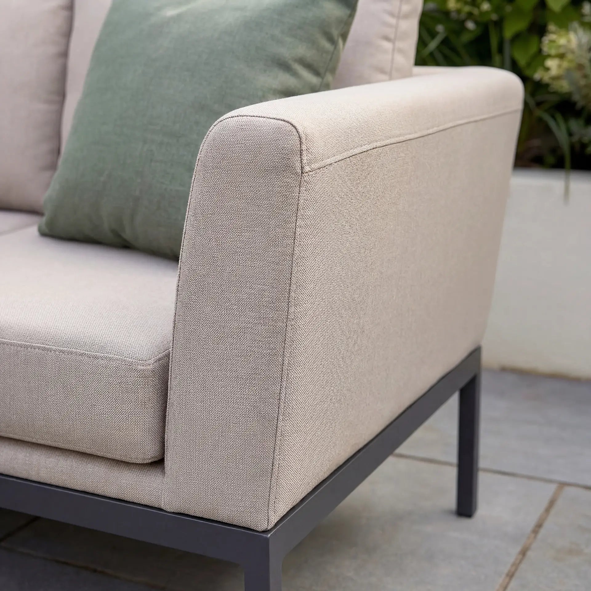 Order Maze Pulse Deluxe Corner Dining Set Oatmeal patio dining set