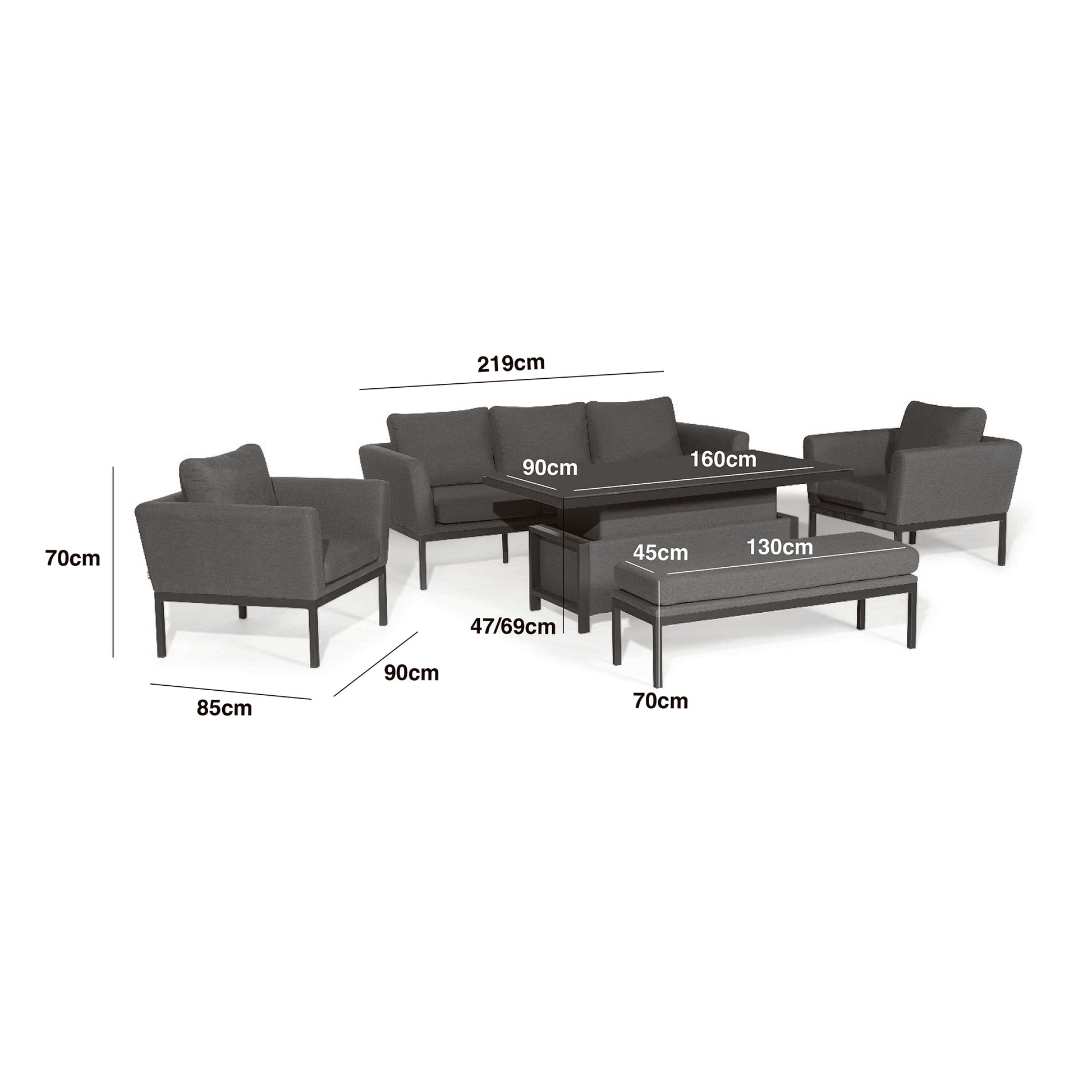 Order Maze Pulse Patio Sofa Set
