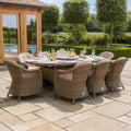 Order Maze Winchester 8 Seat Oval Dining Set