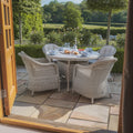 Order Oxford round dining set with free UK delivery
