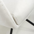 Order Polaris Corduroy White Swivel Chair online UK