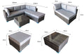 Order Savannah Corner Sofa in Grey with Integrated Chaise - Blythe Living