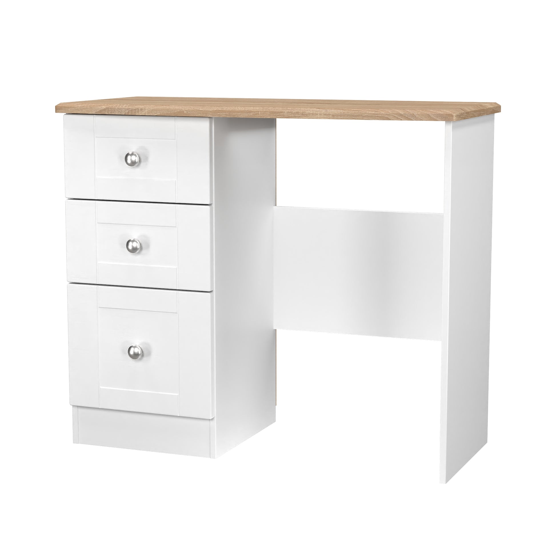 Order Sussex Vanity dressing table three drawers chrome handles

