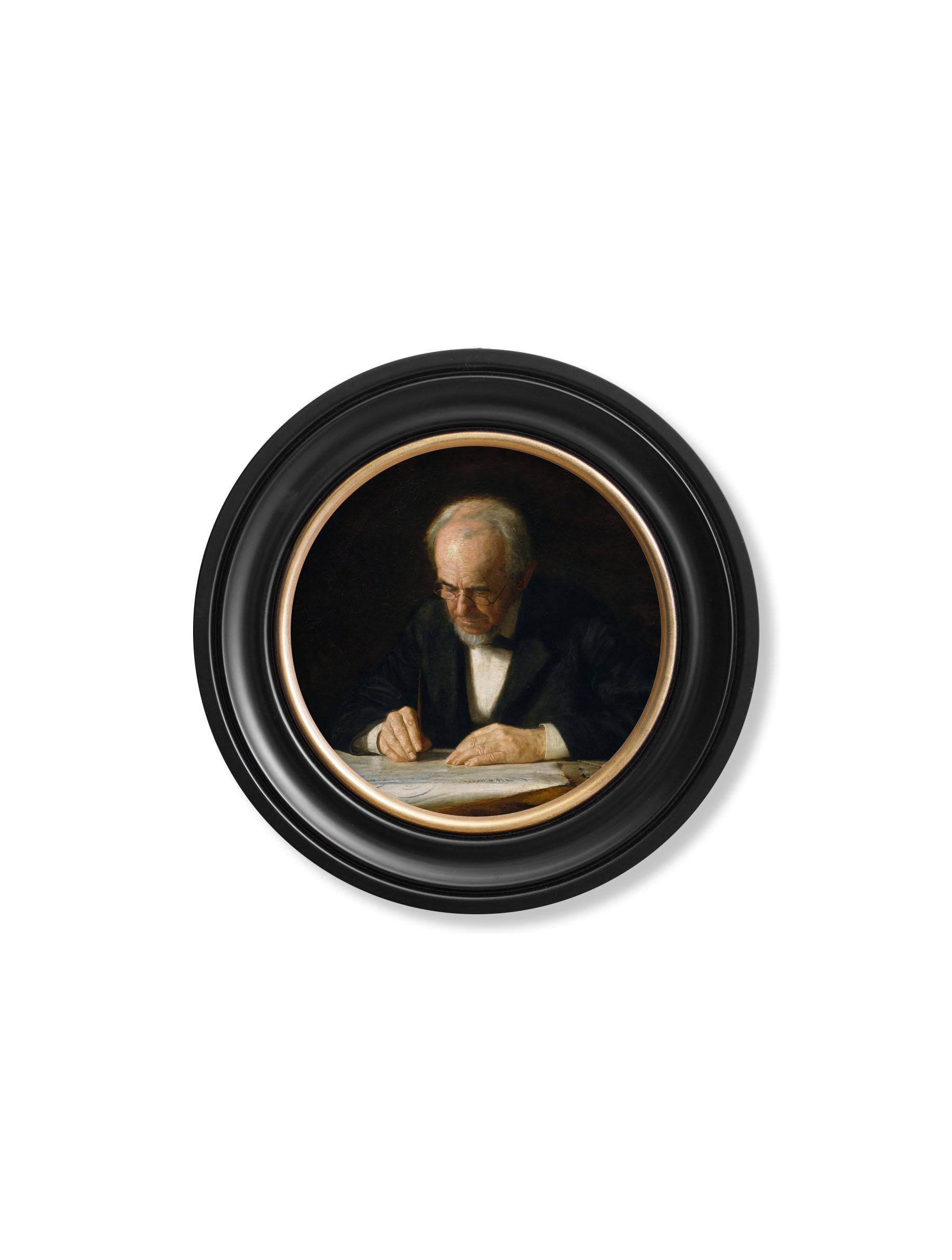 Order Thomas Eakins Writing Master circular wall art online UK
