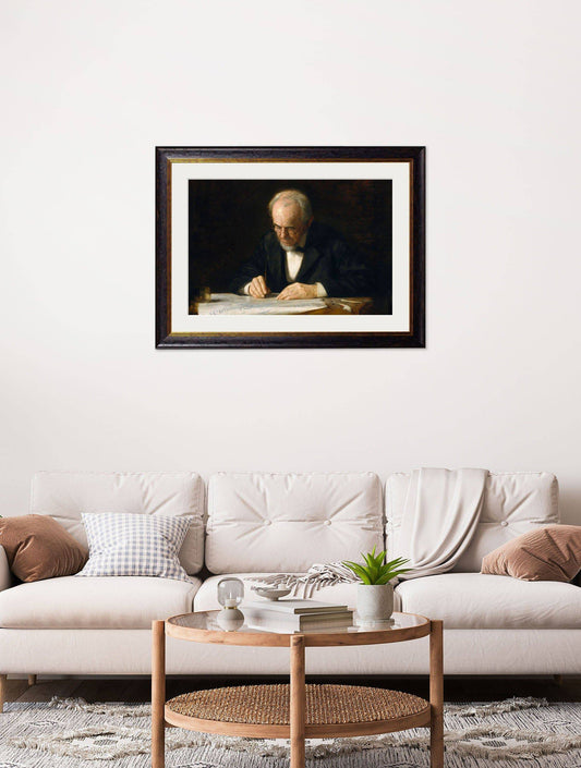 Order Thomas Eakins Writing Master fine art wall print online
