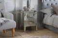 Order Valencia 2 Drawer Mirrored Bedside - Blythe Living