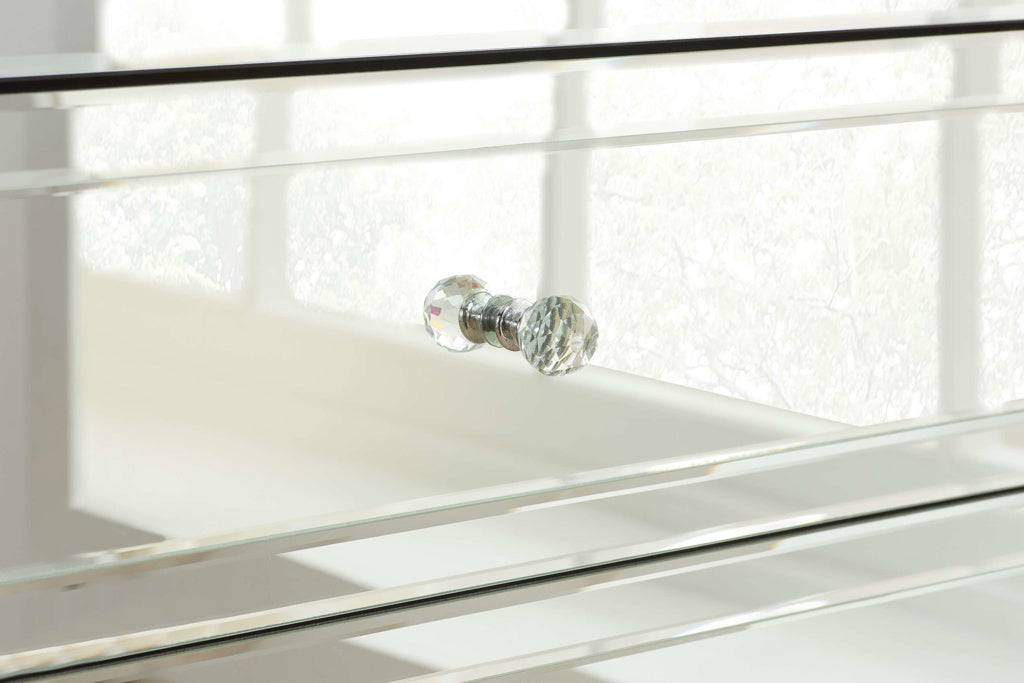 Order Valencia 6 Drawer Chest glamorous mirrored storage 125cm wide online
