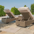 Order Winchester Rattan Sunlounger Set for your garden
