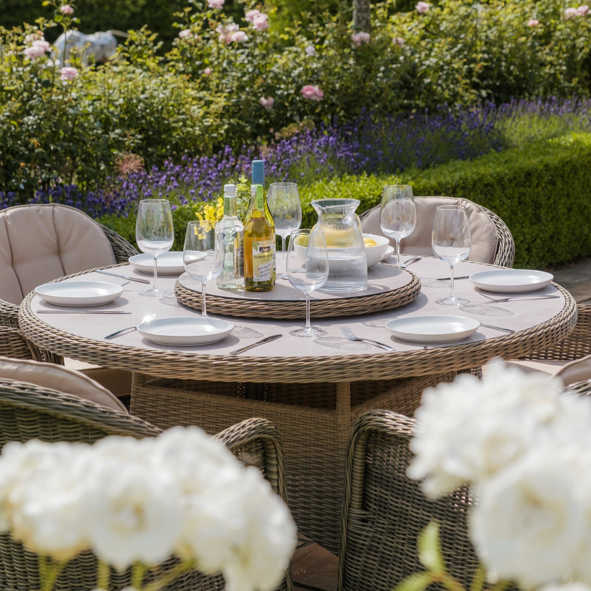 Order Winchester round dining set with free UK delivery
