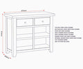 Order Windsor 2 Door 2 Drawer Sideboard