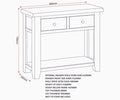 Order Windsor 2 Drawer Storage Console