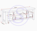 Order Windsor Natural Oak Media Stand