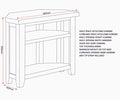 Order Windsor Natural Oak Television Unit