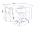 Order Windsor coffee table with open shelf
