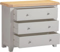 Order Windsor grey oak chest of drawers online Blythe Living UK
