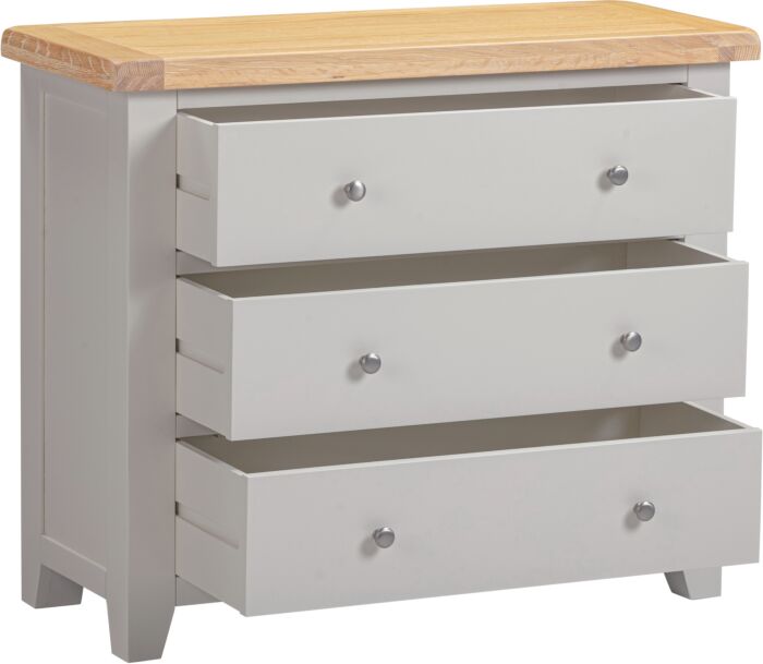 Order Windsor grey oak chest of drawers online Blythe Living UK
