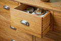 Order Woburn 4+3 Chest Oak online seven drawer rustic bedroom UK
