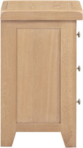 Order a natural oak bedside cabinet for your bedroom