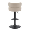 Order brushed cream velvet bar stool online UK