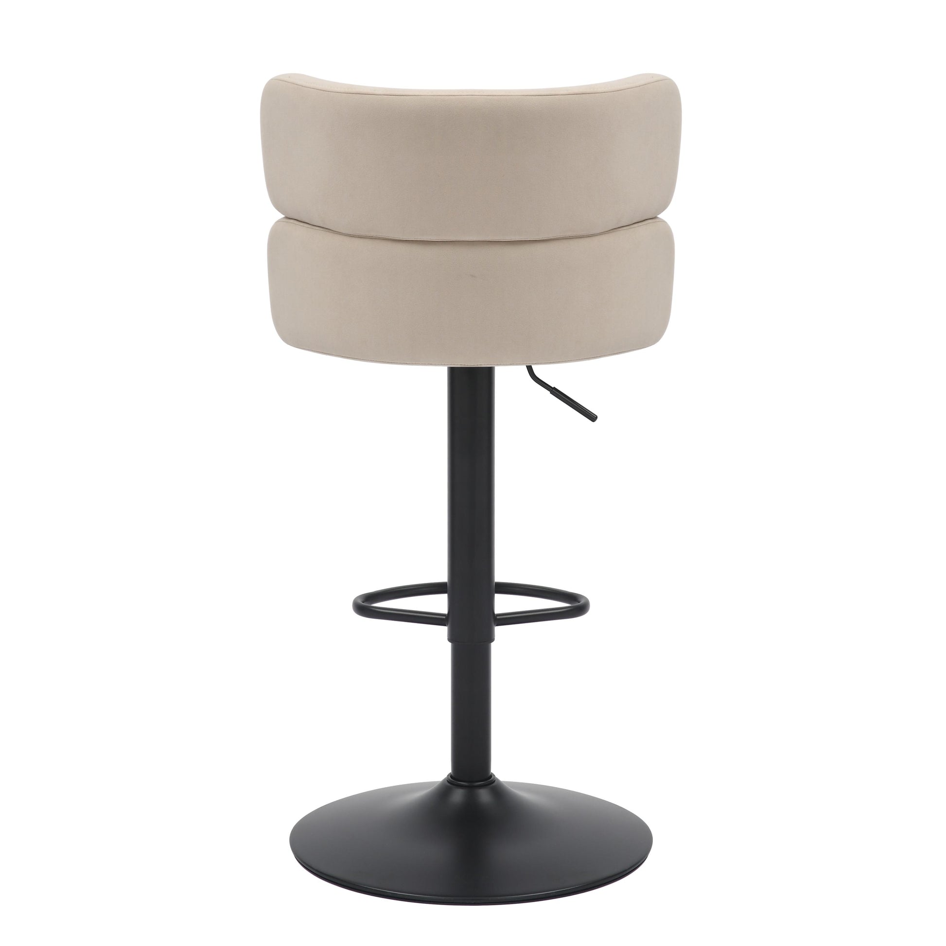 Order brushed cream velvet bar stool online UK