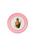 Order c.1843 Pineapple Plant Round Frame Pink free UK delivery
