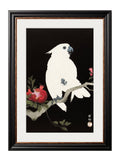 Order c.1910 Cockatoos Ohara Koson framed print online Blythe Living
