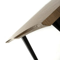 Order contemporary curved dining table online