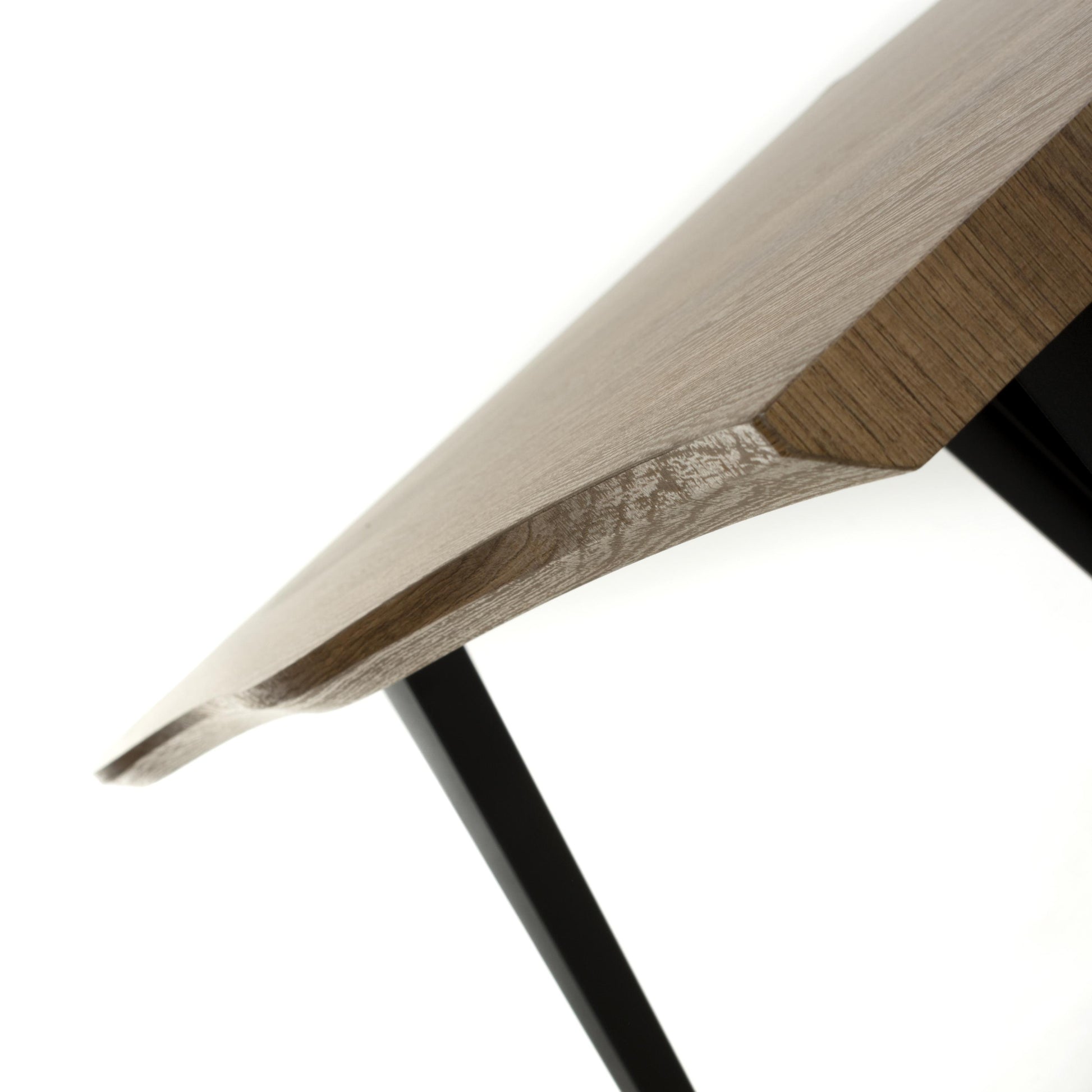 Order contemporary curved dining table online