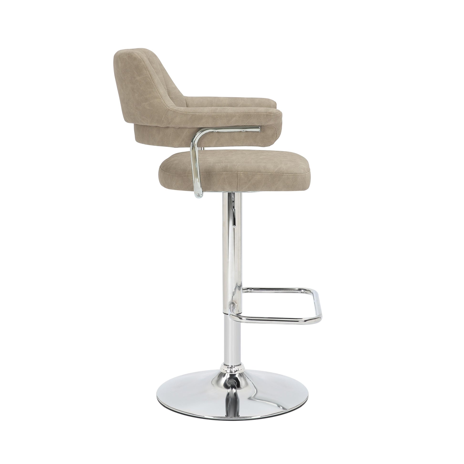 Order contemporary kitchen bar stool with padded seat