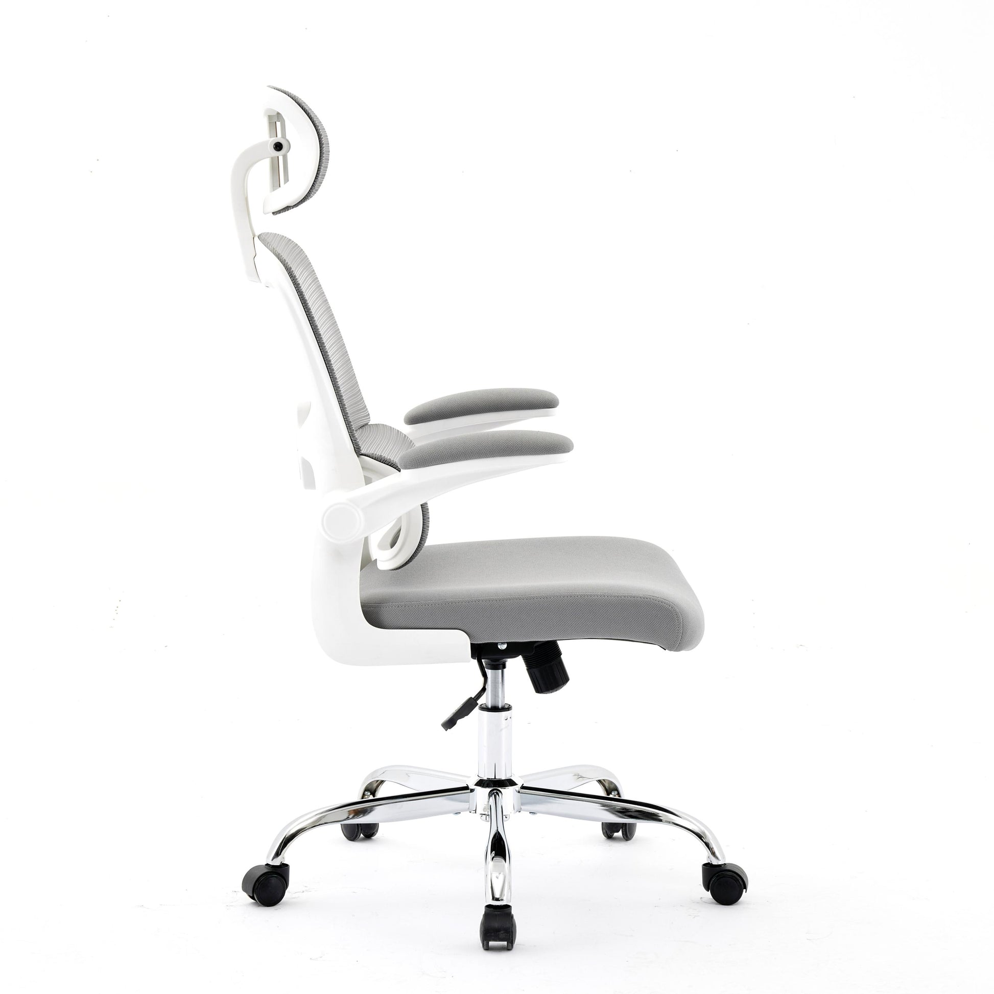 Order ergonomic mesh grey office chair online UK
