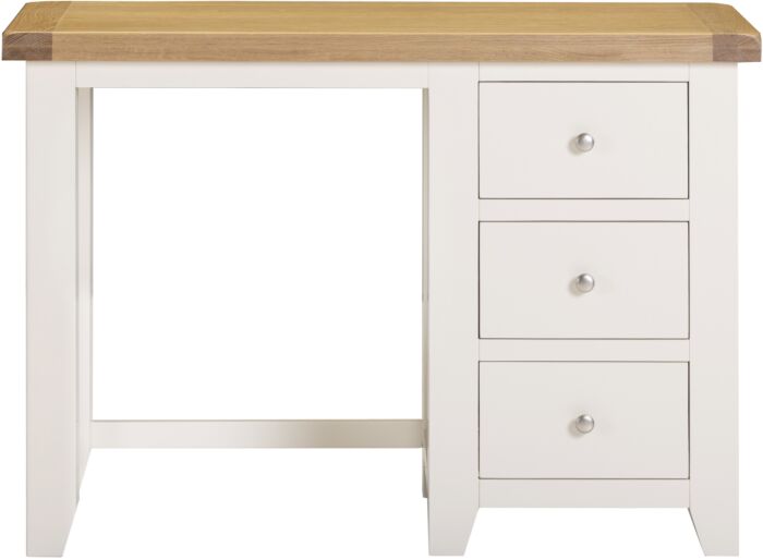 Order ivory oak dressing table and stool